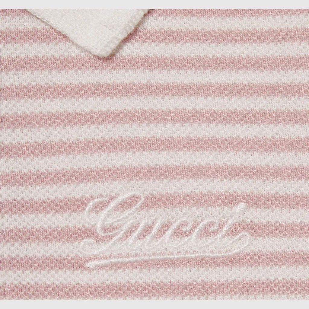 Baby Embroidered Cotton One-Piece