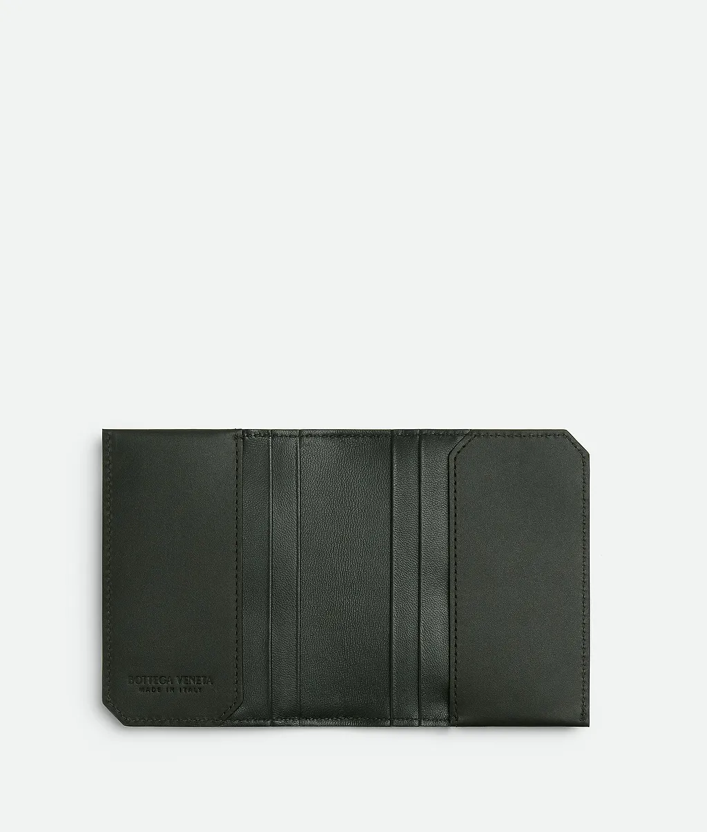Intrecciato Piccolo Flap Card Case