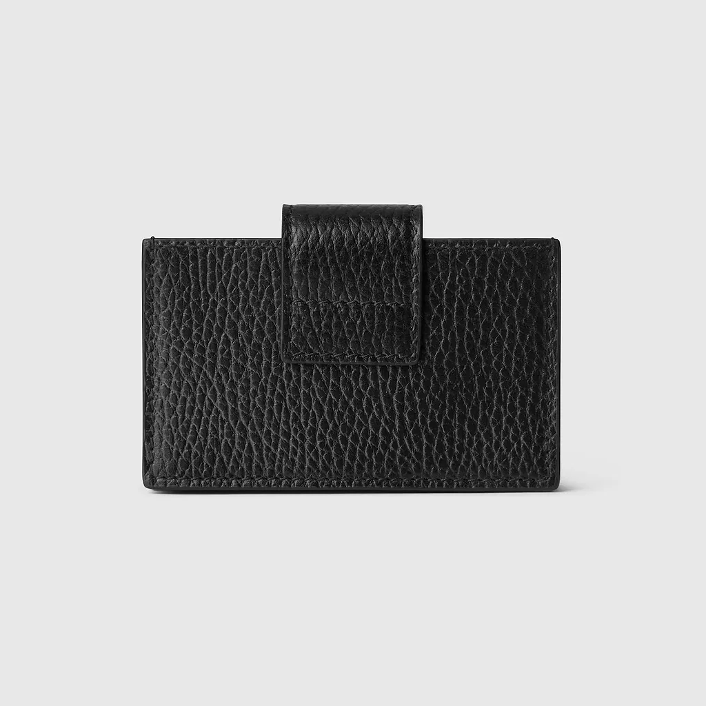 Gg Marmont Snap Button Card Case
