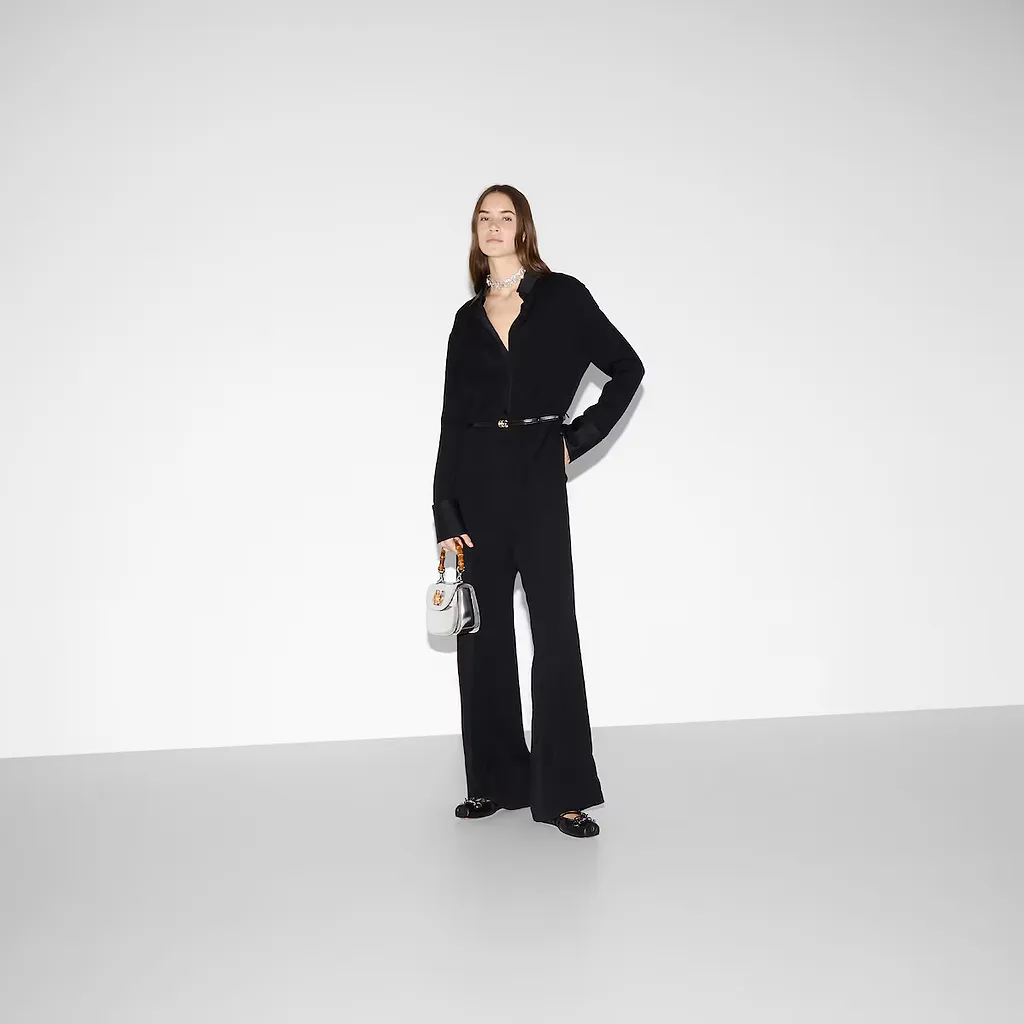 Heavy Viscose Sable Jumpsuit