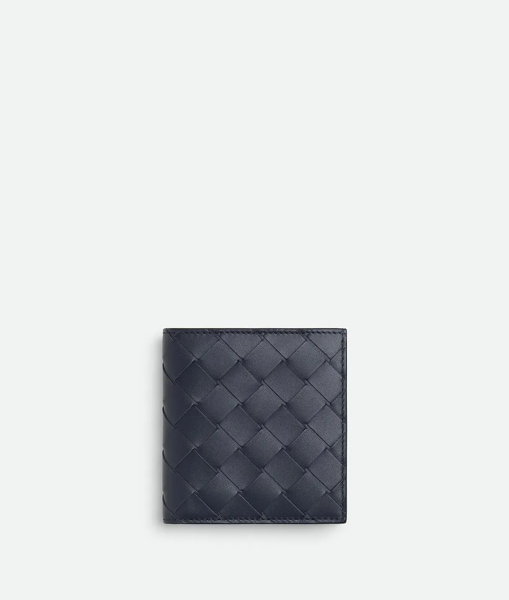 Intrecciato Slim Bi-Fold Wallet