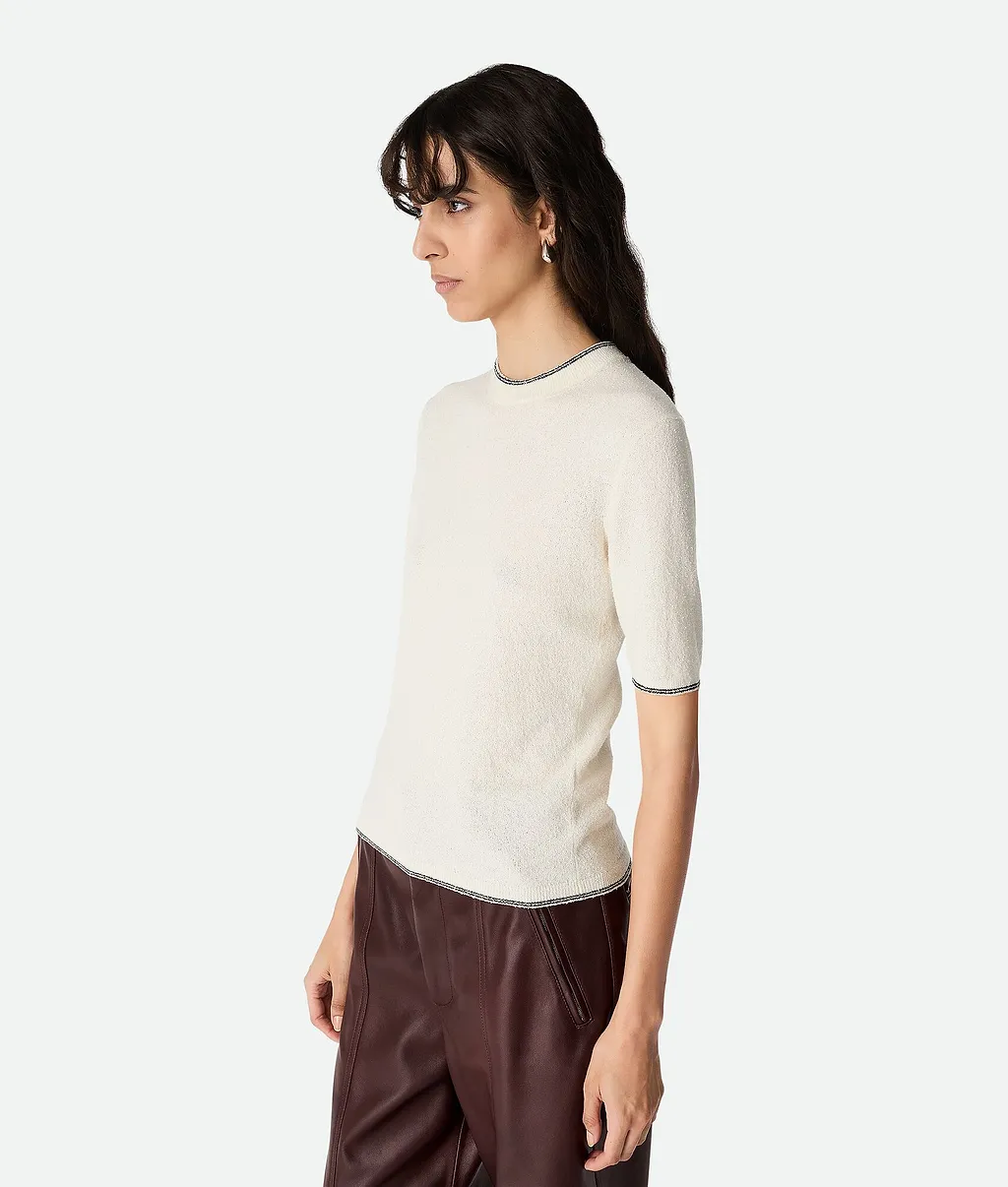 Cotton Bouclé Top