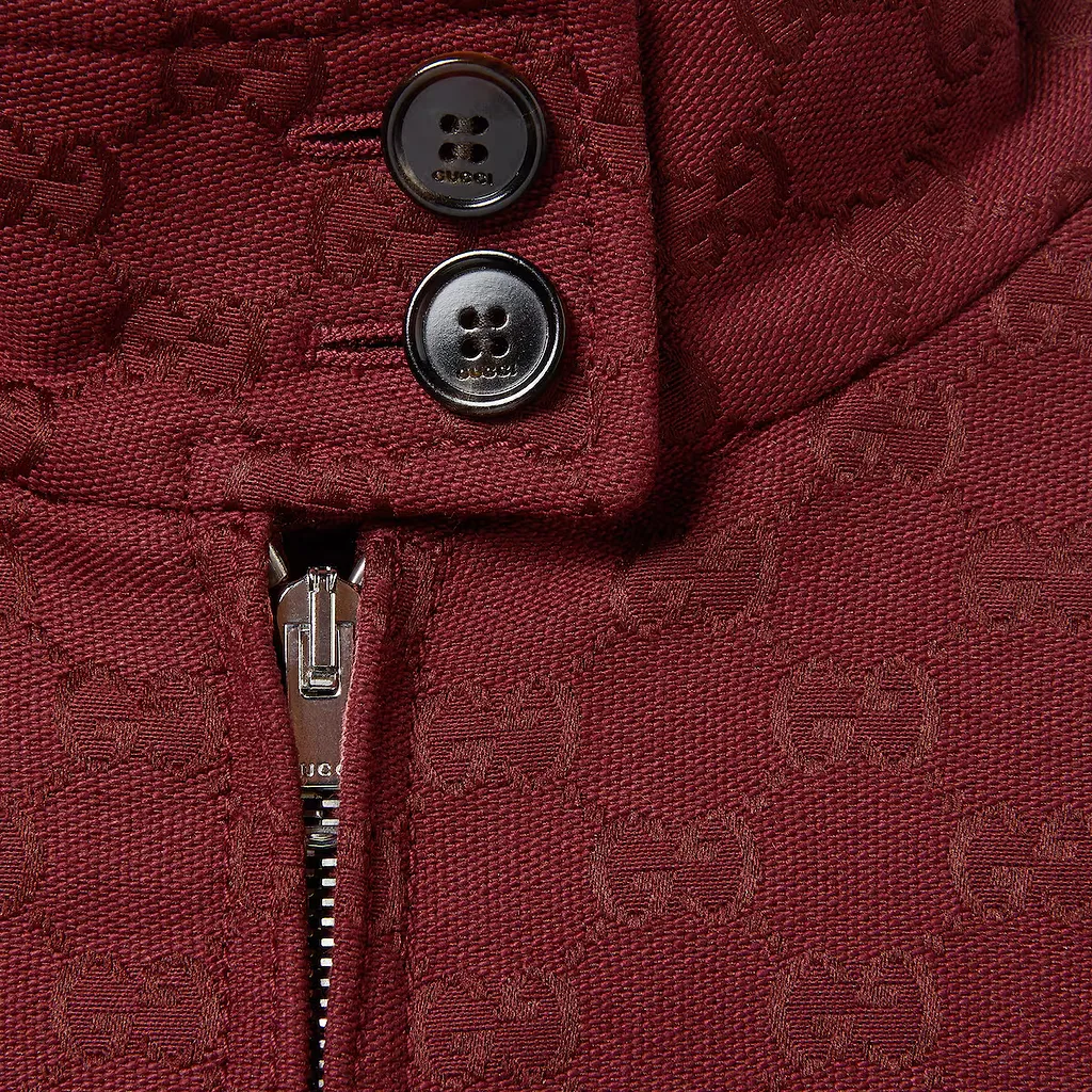 Gg Canvas Bomber Jacket