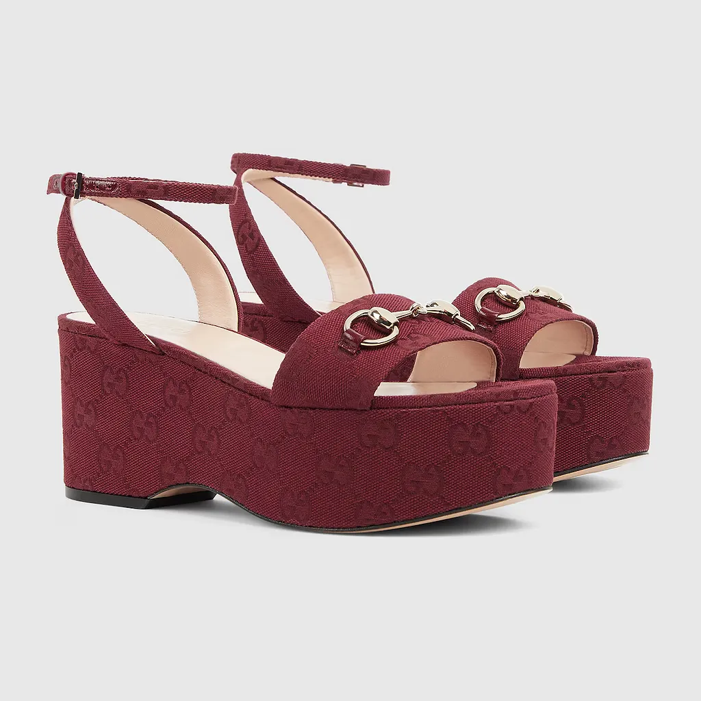 Horsebit Flatform Sandal