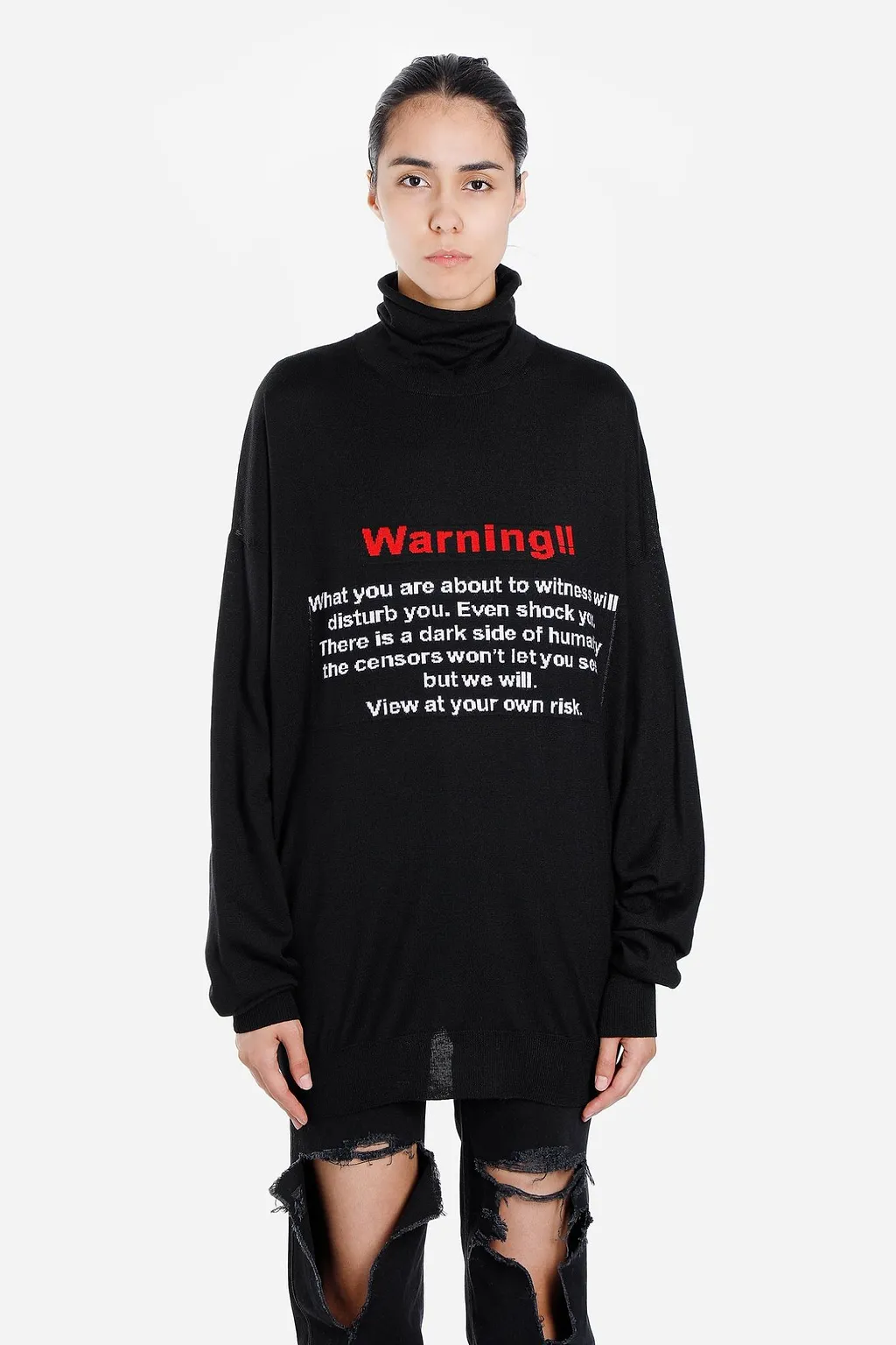 Warning Turtleneck