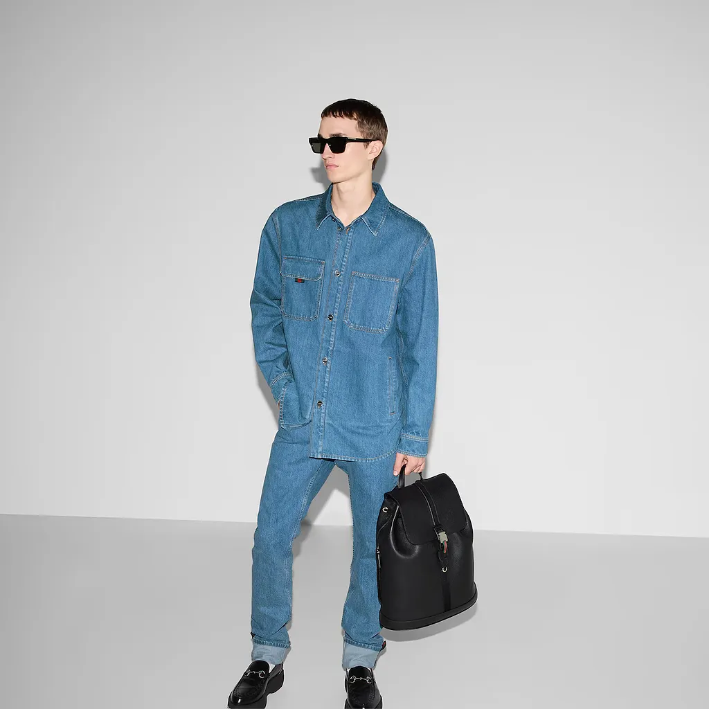 Relaxed Fit Denim Shirt
