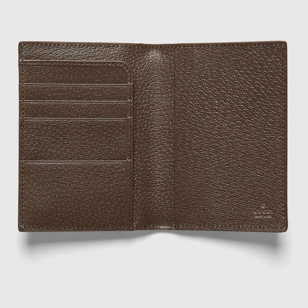 Brown Interior Gg Passport Case