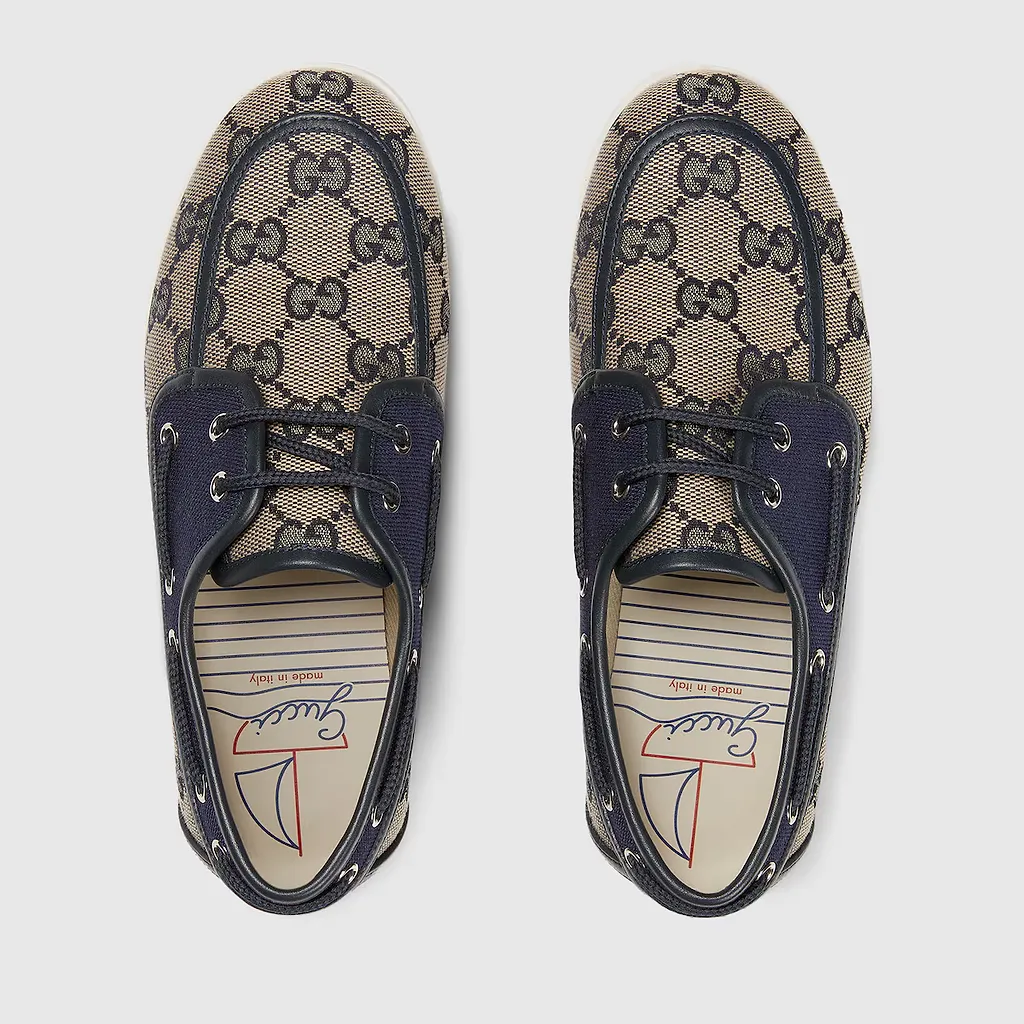 Children's Gg Lace-Up Shoe