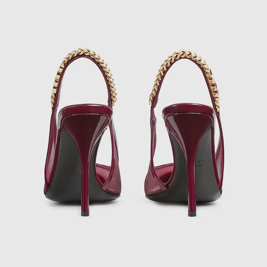 Gucci Signoria Slingback Pump