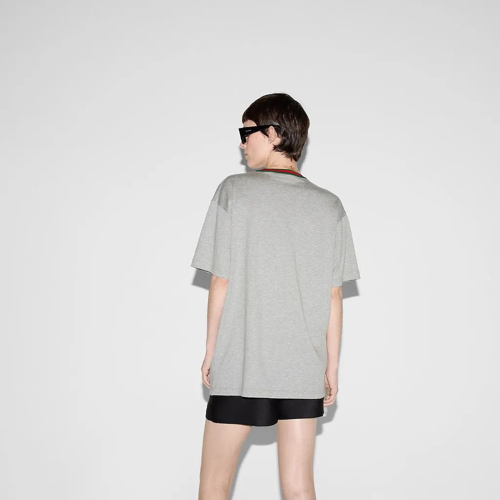 Jersey T-Shirt With Web