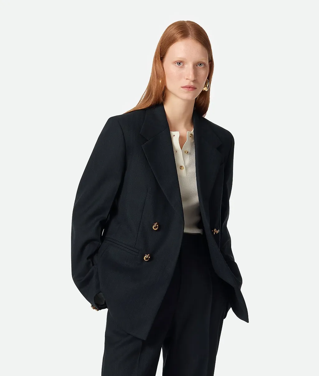 Striped Wool Jacket