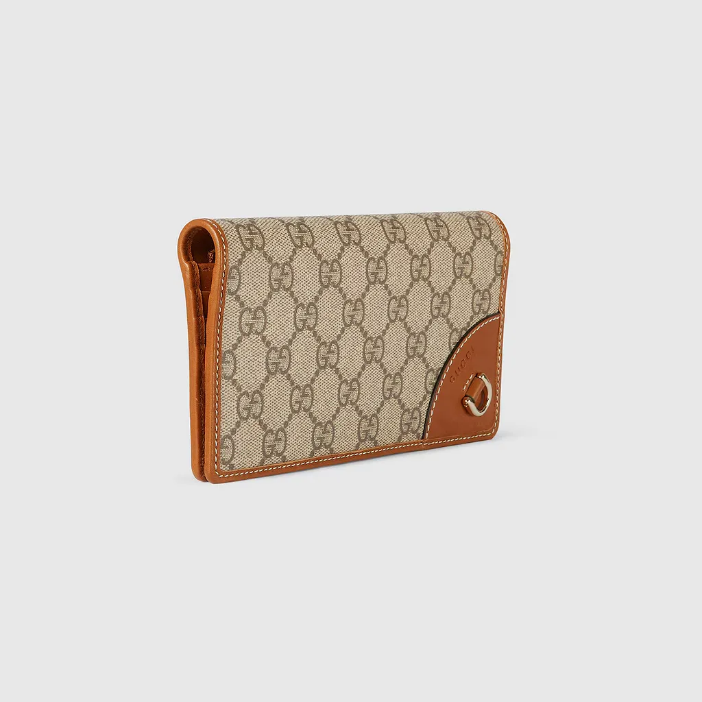 Gg Emblem Continental Wallet