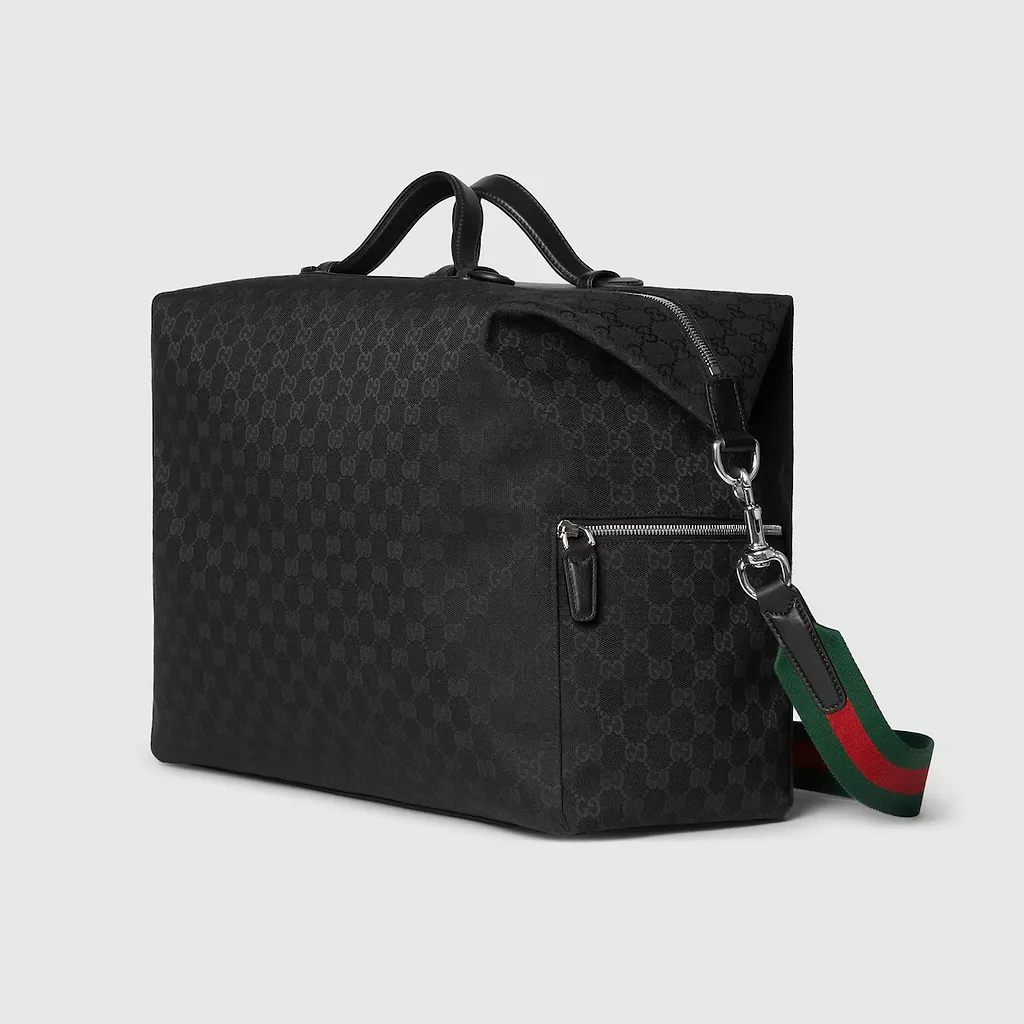 Gg Canvas Medium Duffle Bag