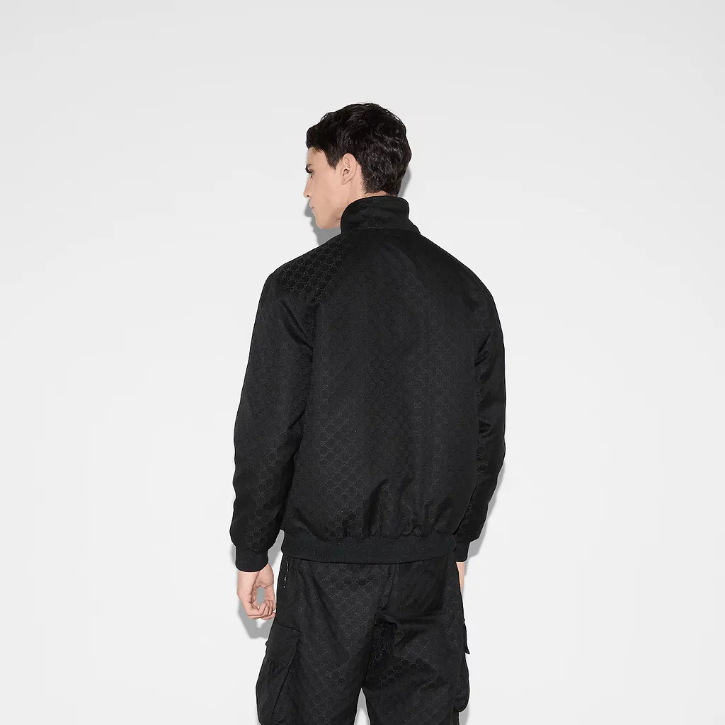 Gg Cotton Ripstop Jacket