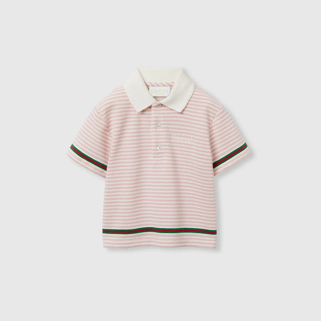 Baby Embroidered Cotton Polo