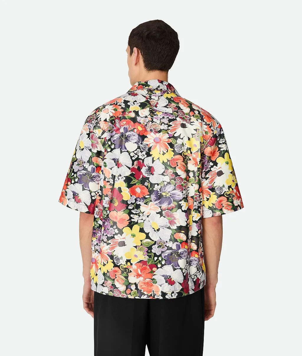 Printed Leather Shirt