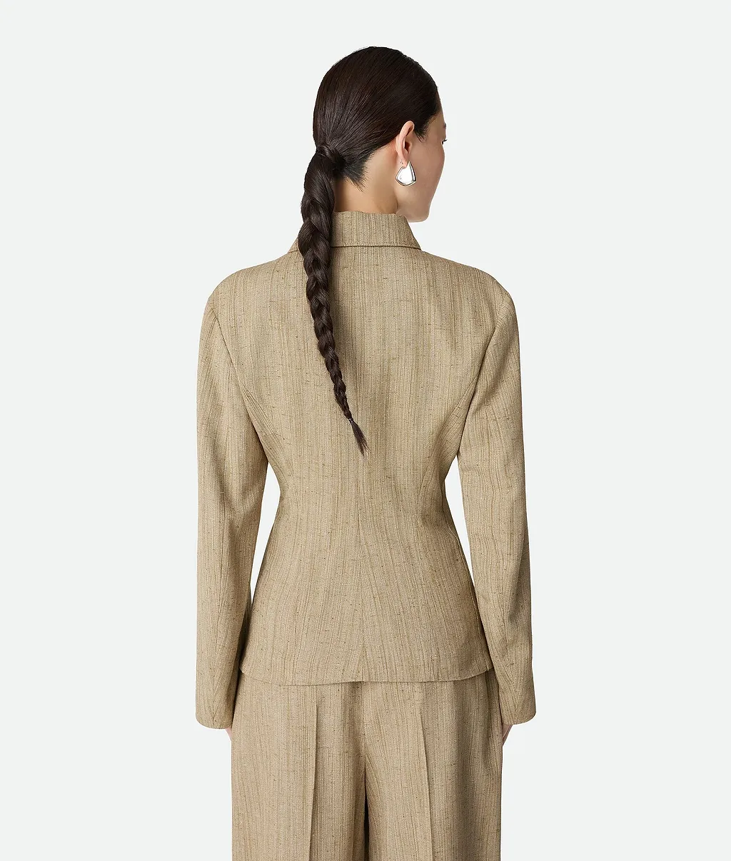 Viscose Silk Shirt Jacket