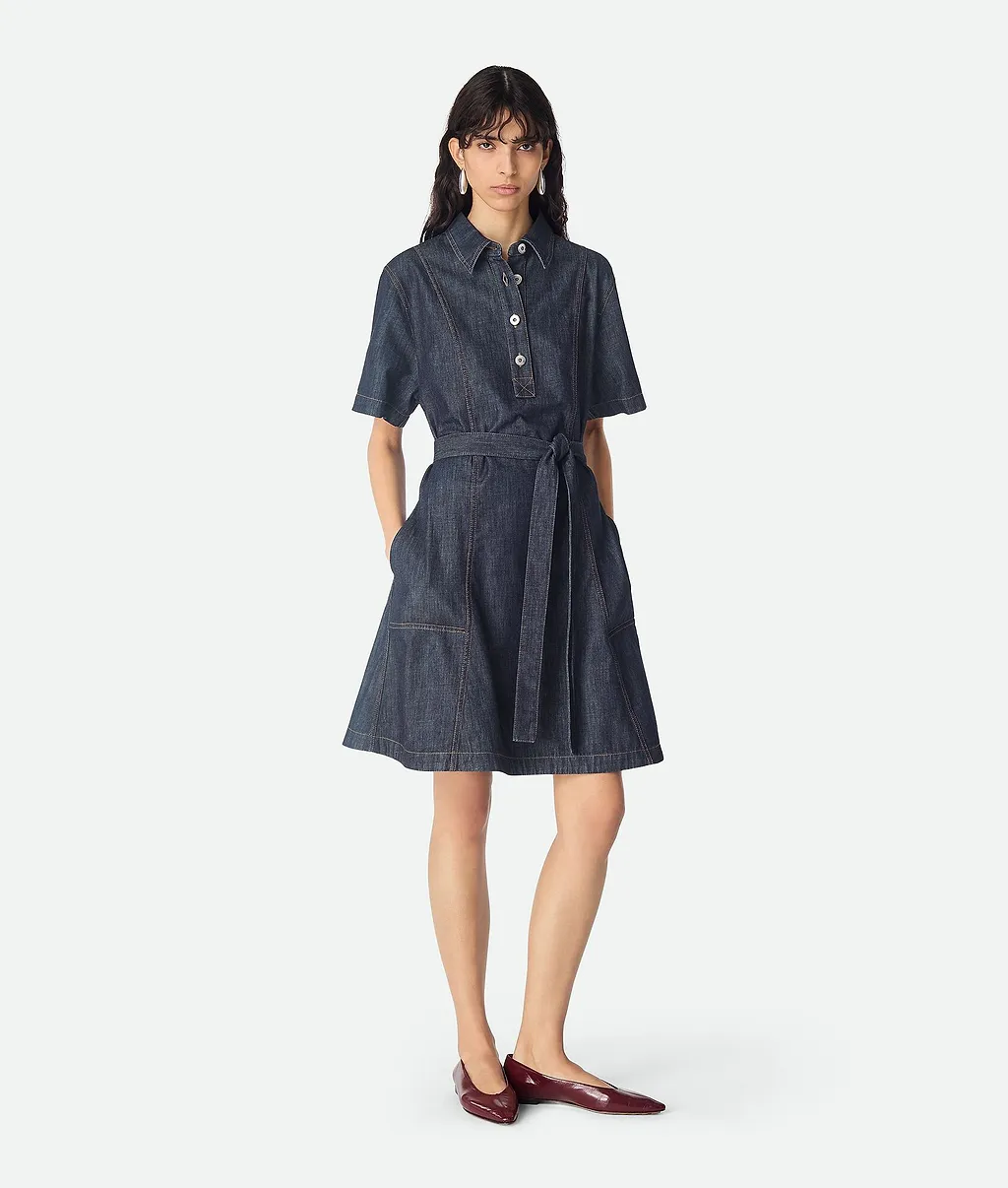 Indigo Denim Dress