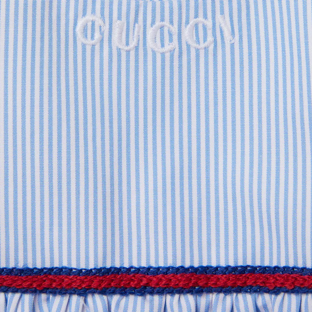 Baby Embroidered Cotton Poplin Dress