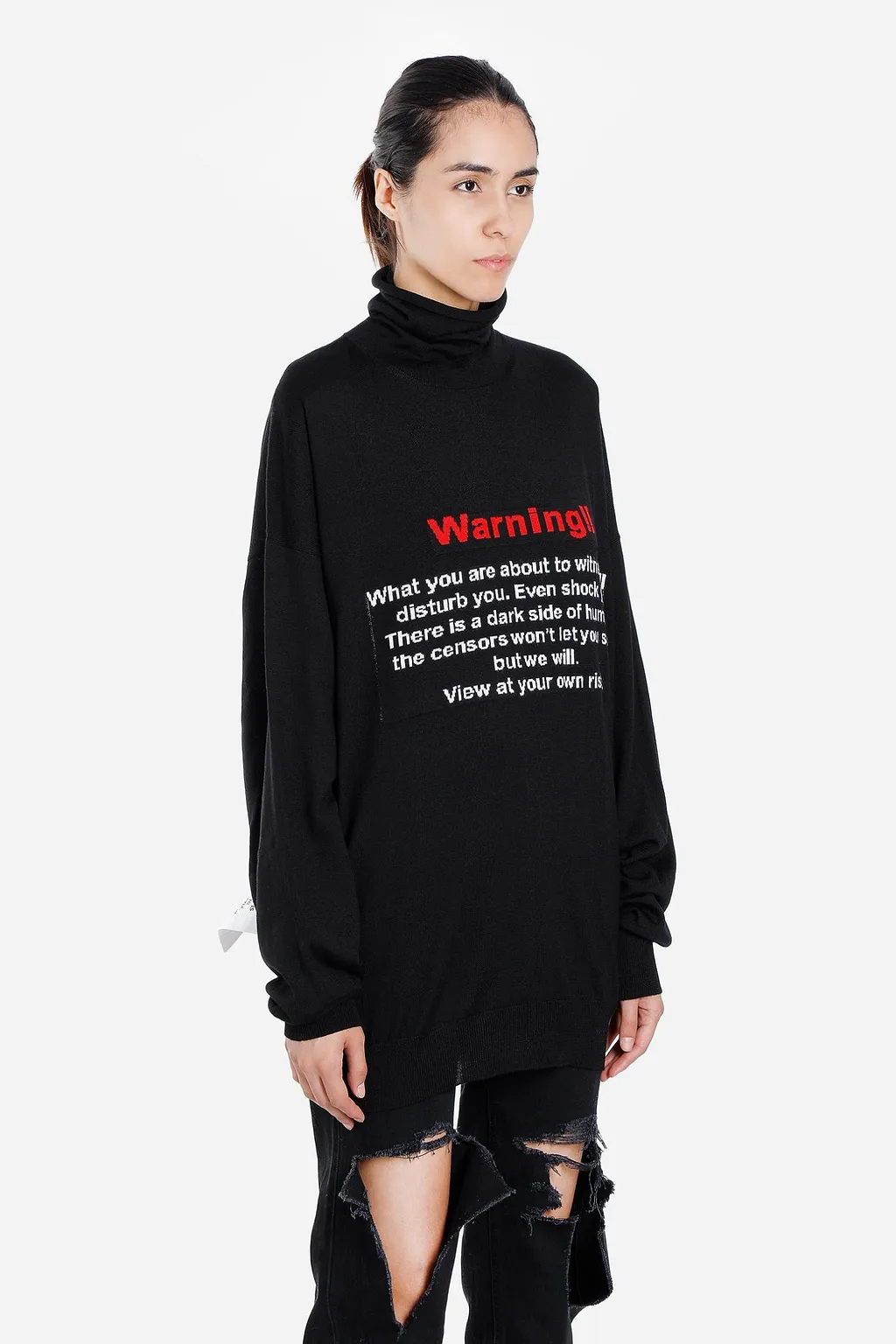 Warning Turtleneck
