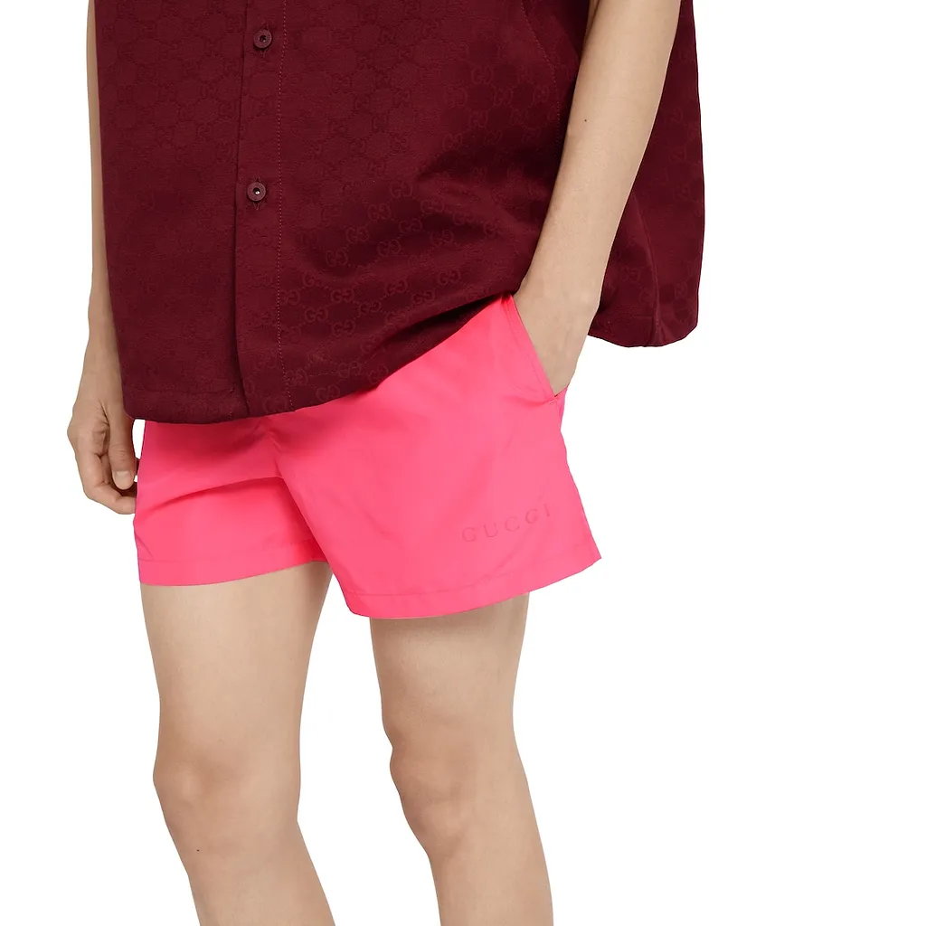 Technical Poplin Swim Short