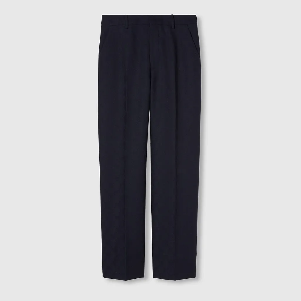 Gg Wool Pant