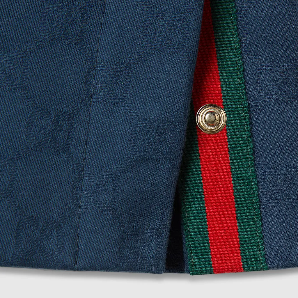 Children's Gg Cotton Trousers With Web
