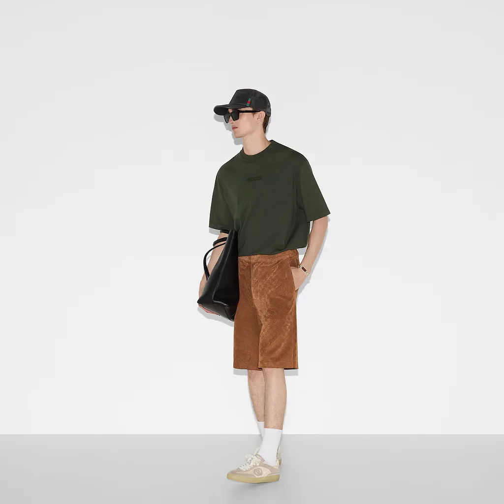 Embroidered Cotton Jersey T-Shirt