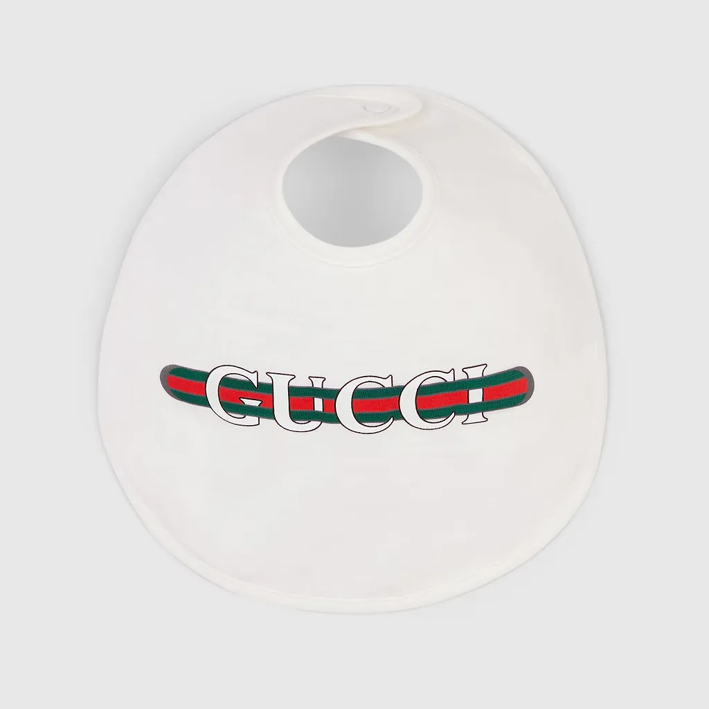 Baby Printed Cotton Bib