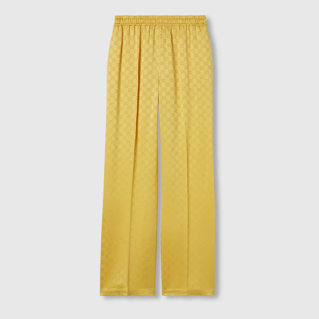 Relaxed Fit Gg Jacquard Trousers