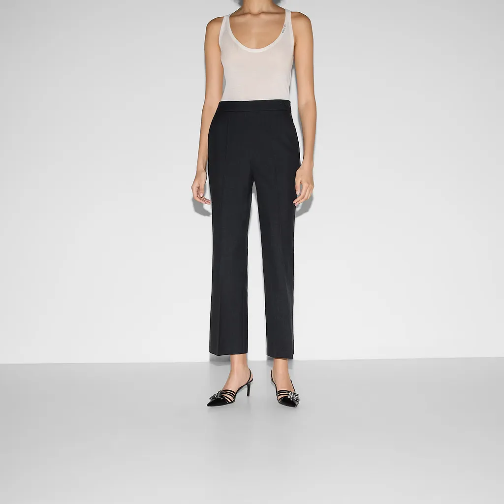 Wool Gabardine Pant