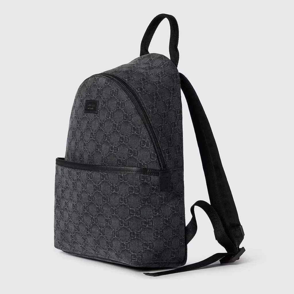 Children's Gg Denim Backpack