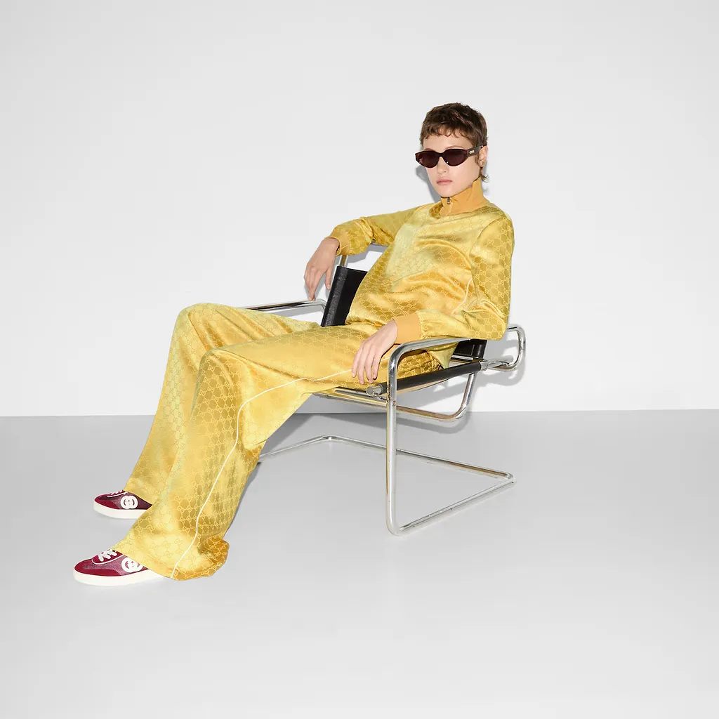 Relaxed Fit Gg Jacquard Trousers