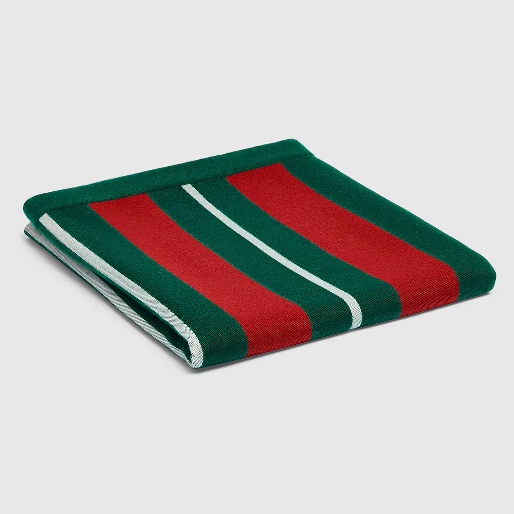 Gucci Web Wool Blanket