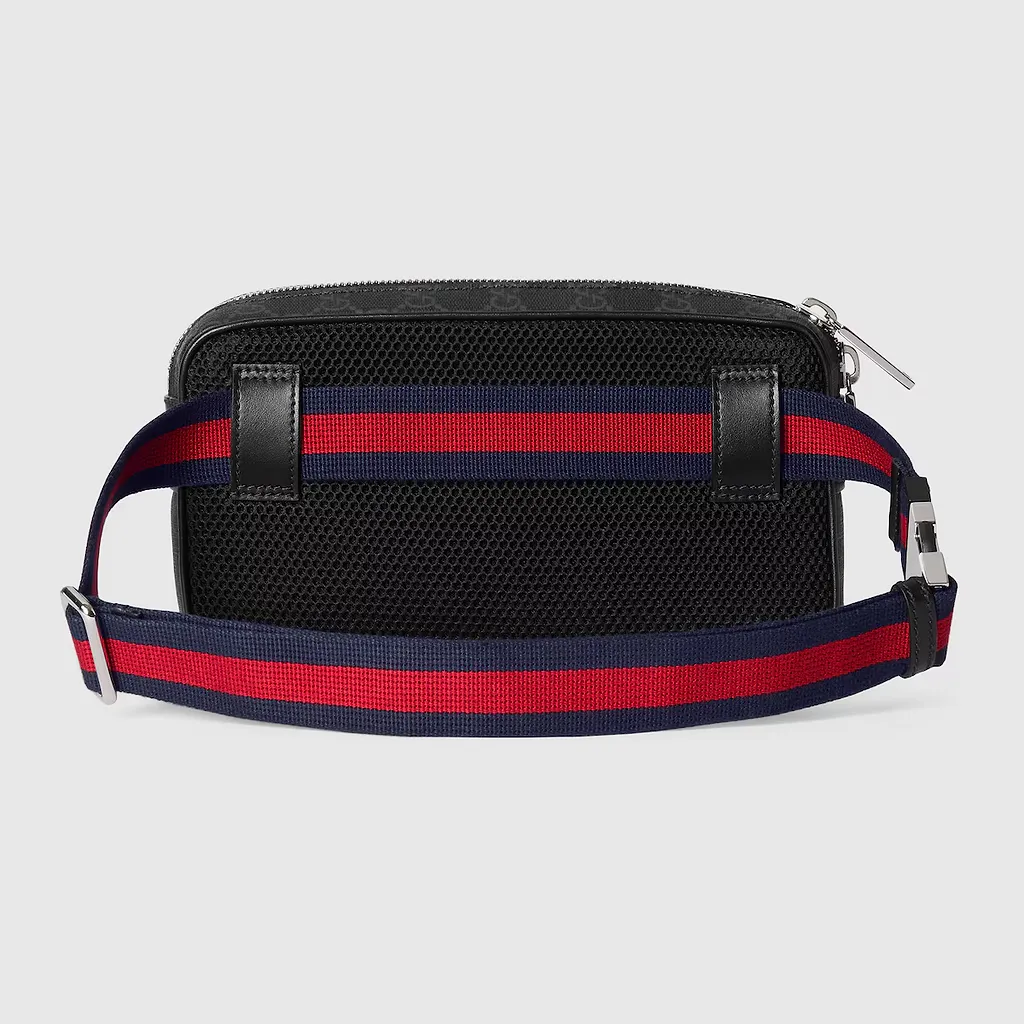 Gg Black Small Belt Bag