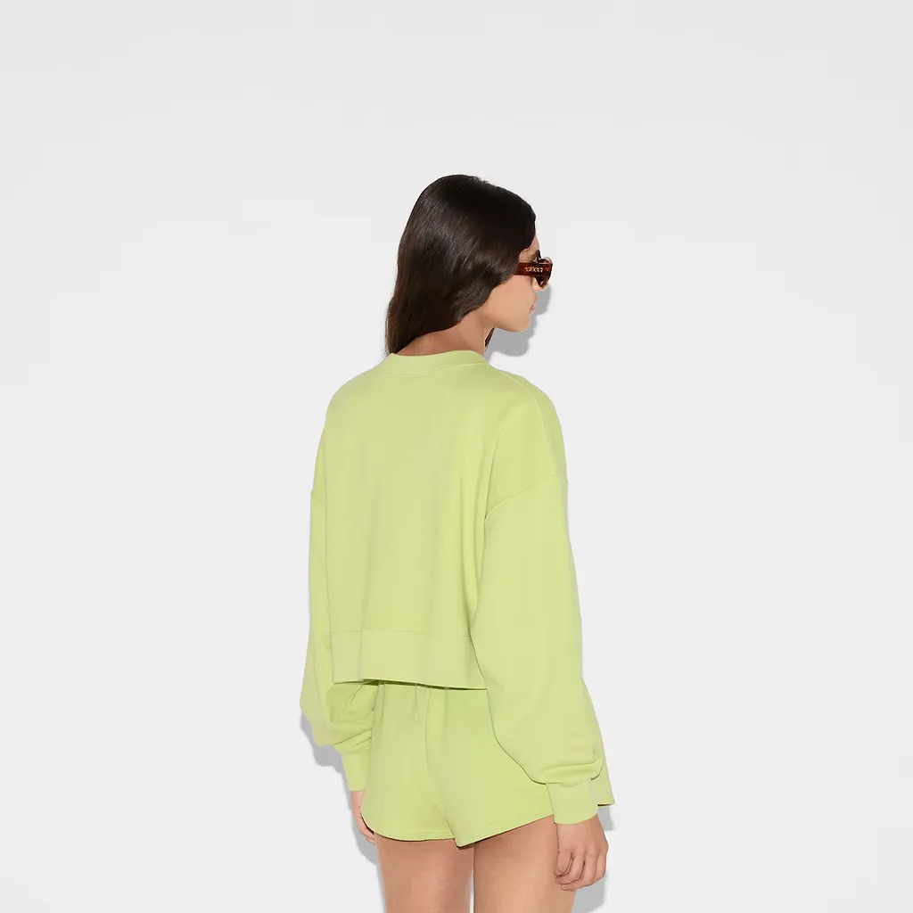 Embroidered Cotton Jersey Sweatshirt