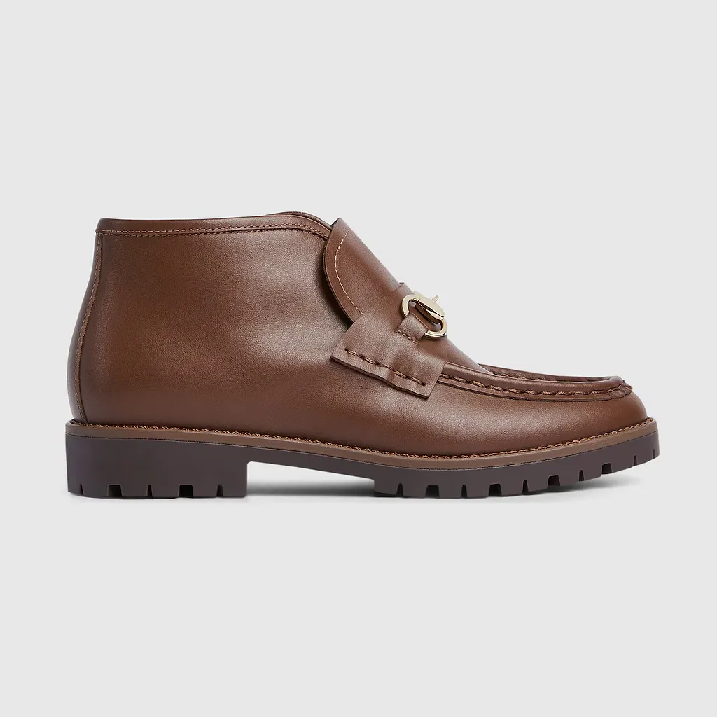 Children's Horsebit Leather Boot
