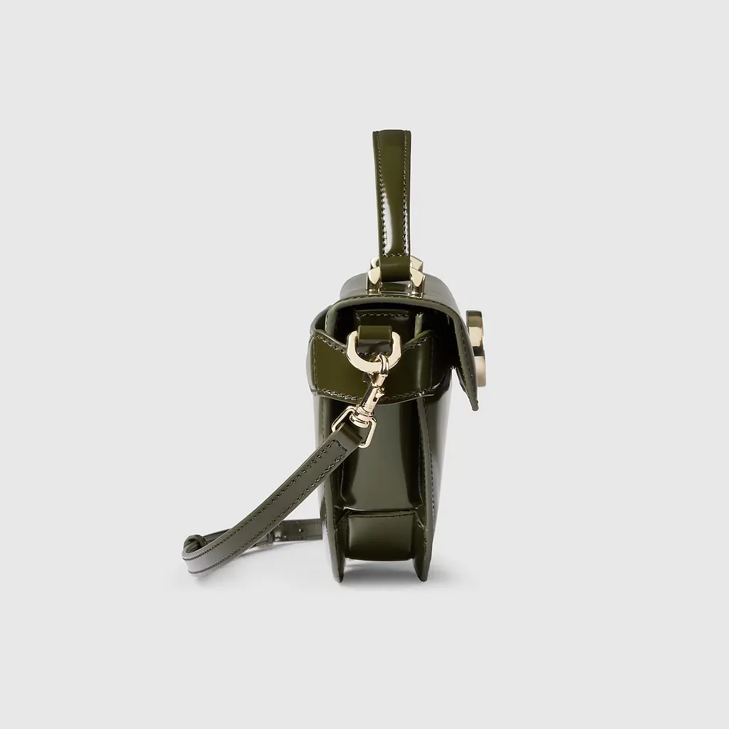 Small Half-Moon Top Handle Bag