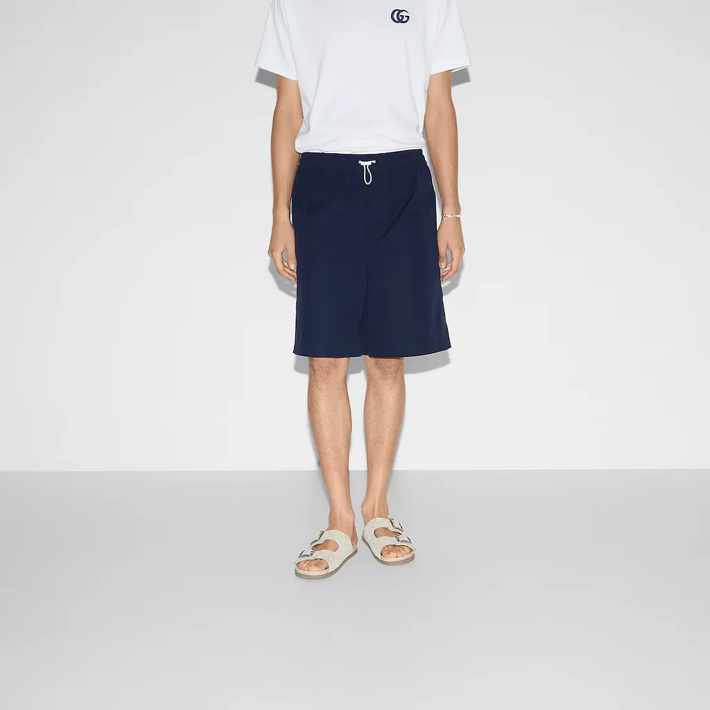 Cotton Poplin Shorts