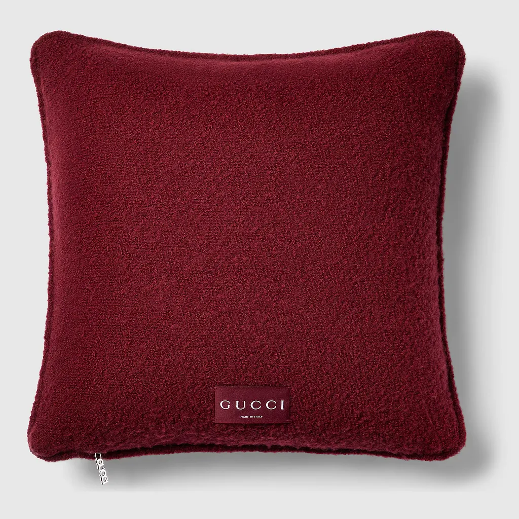 Gucci Wool Bouclé Cushion