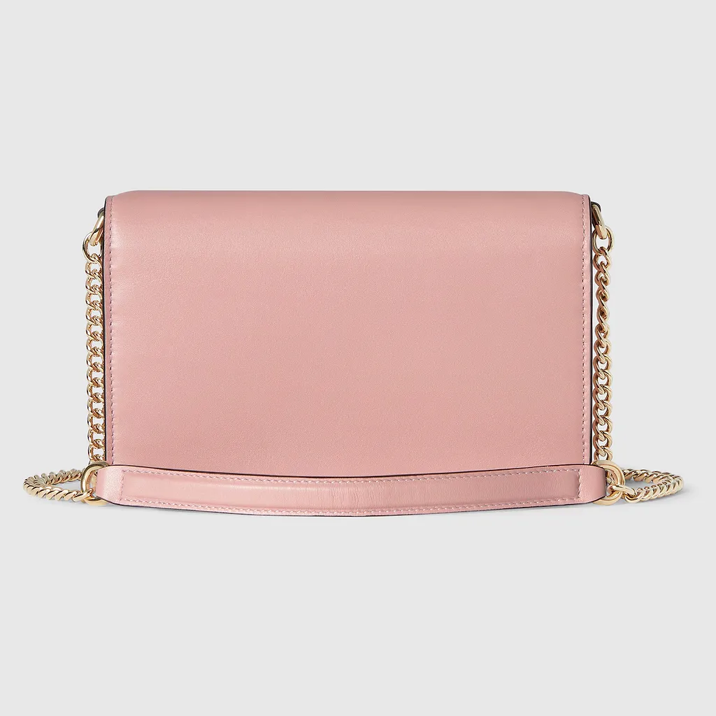 Gg Emblem Chain Wallet