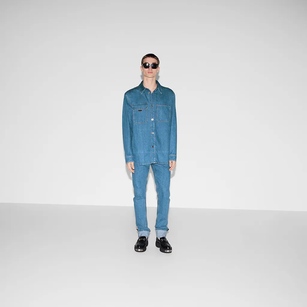 Relaxed Fit Denim Shirt