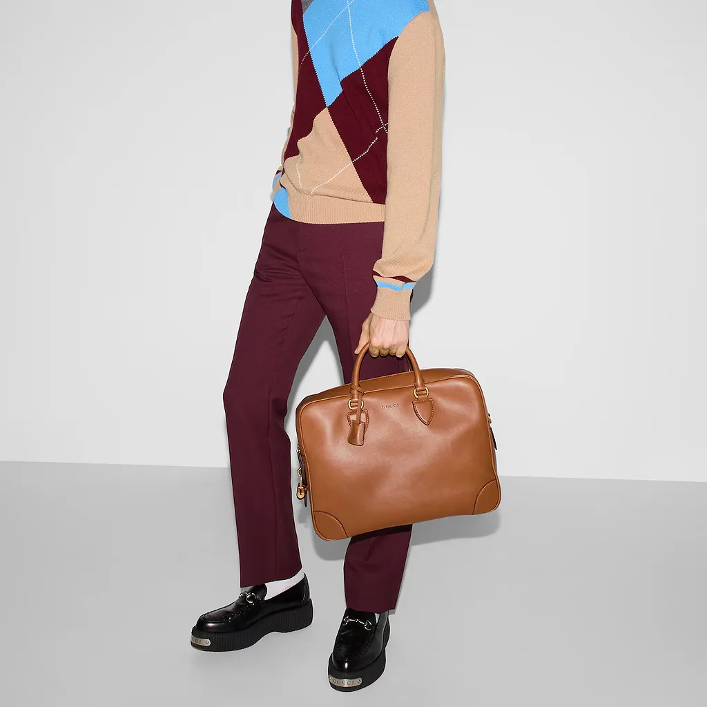 Gg Emblem Briefcase