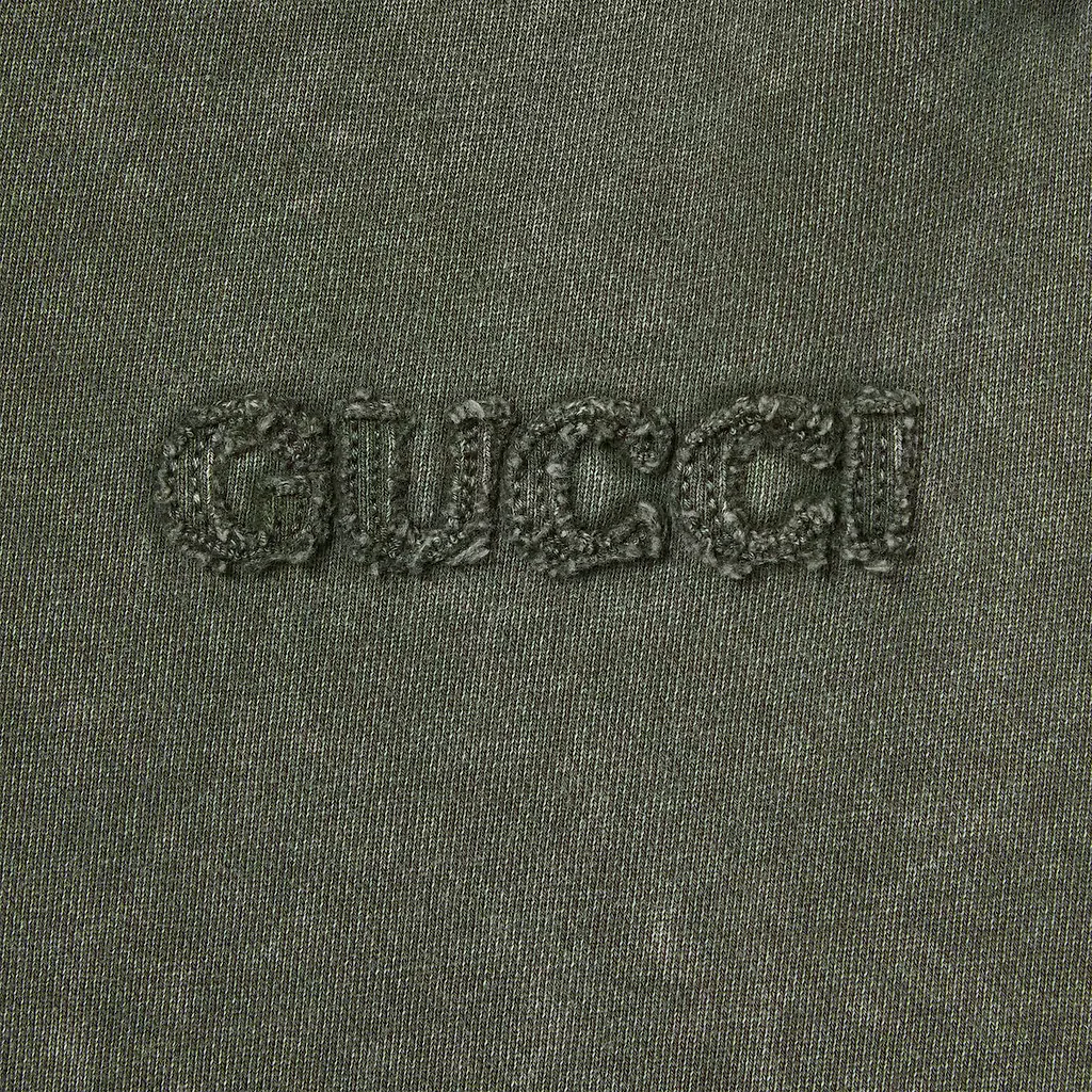 Embroidered Cotton Jogging Trouser
