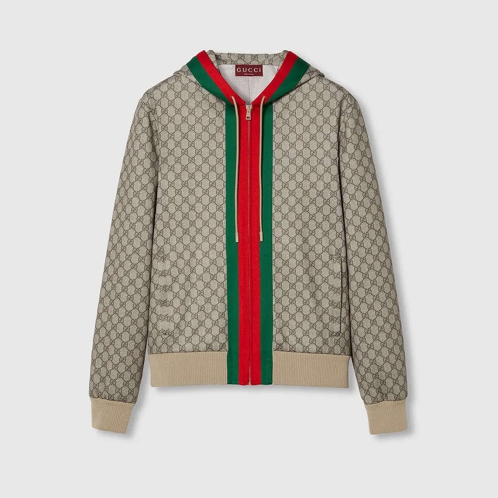 Technical Jersey Zip Jacket With Web