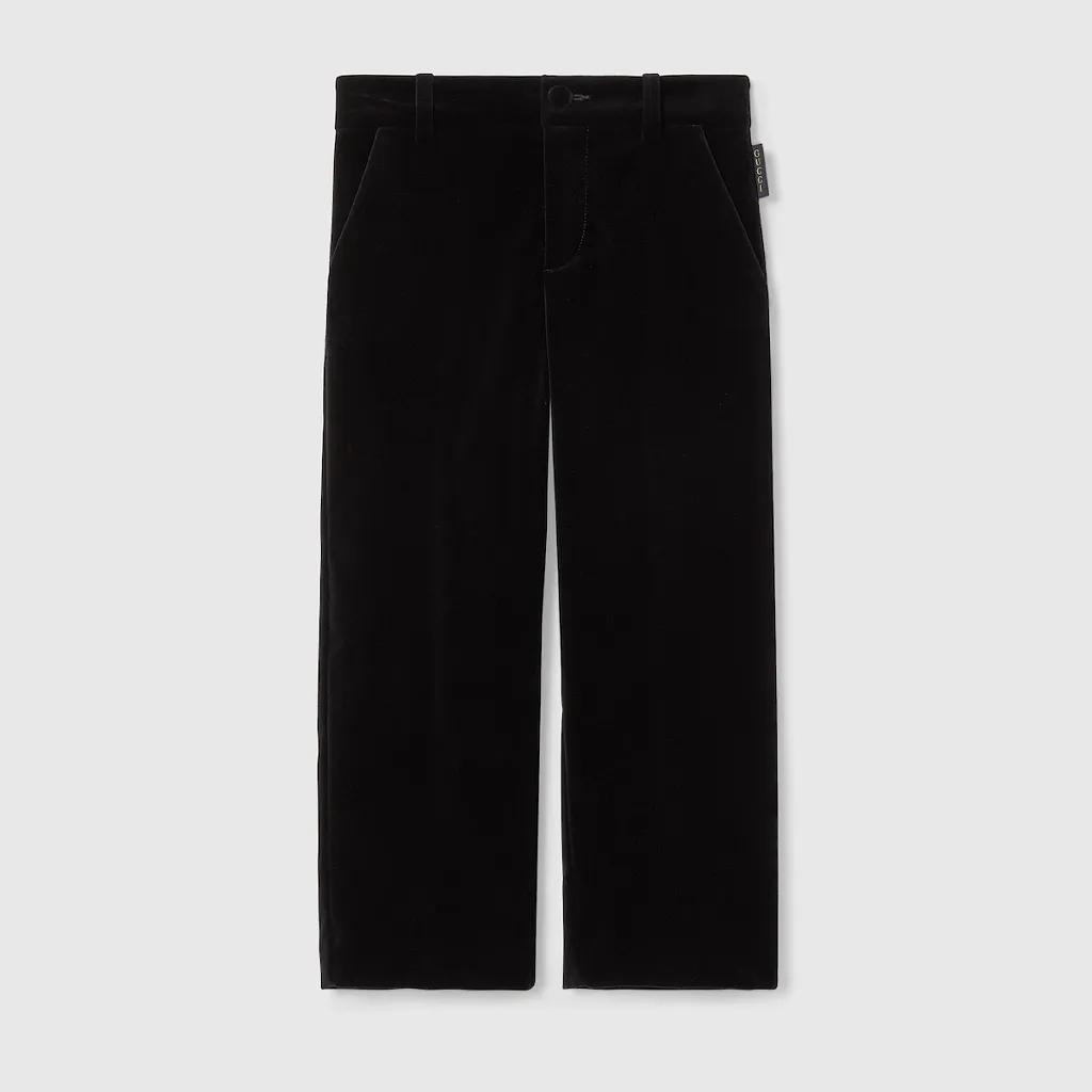 Children's Cotton Velvet Trouser