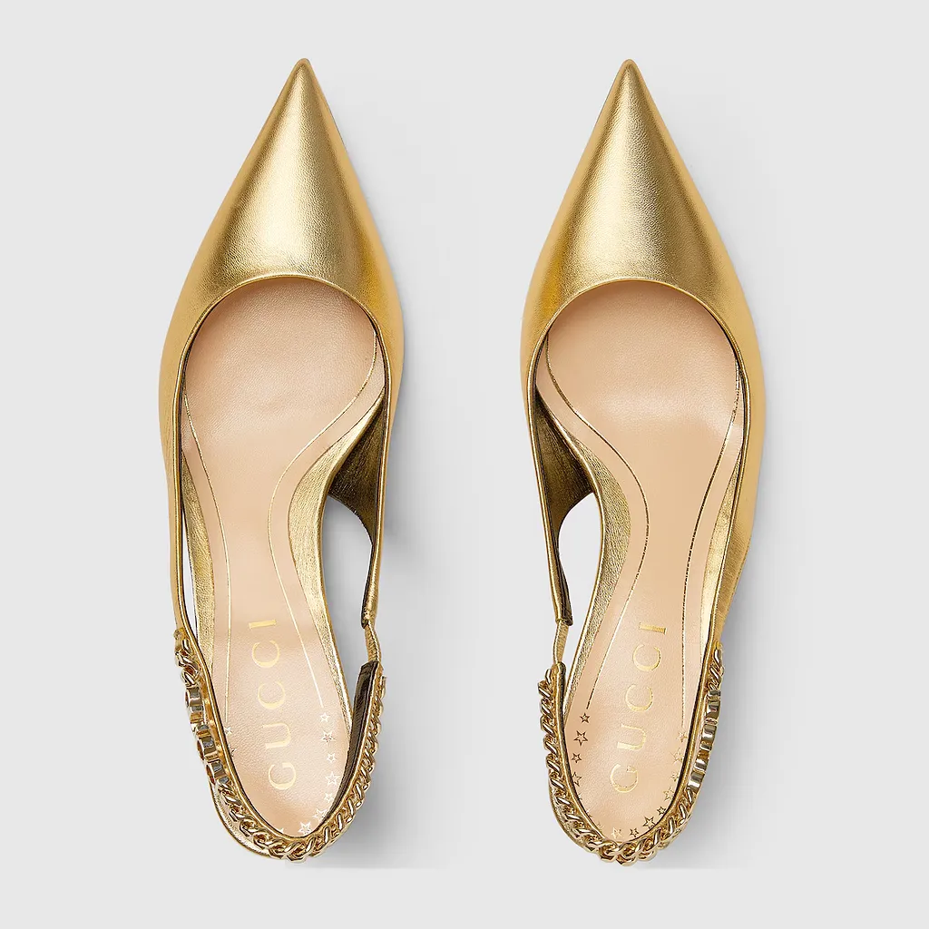 Gucci Signoria Slingback Pump