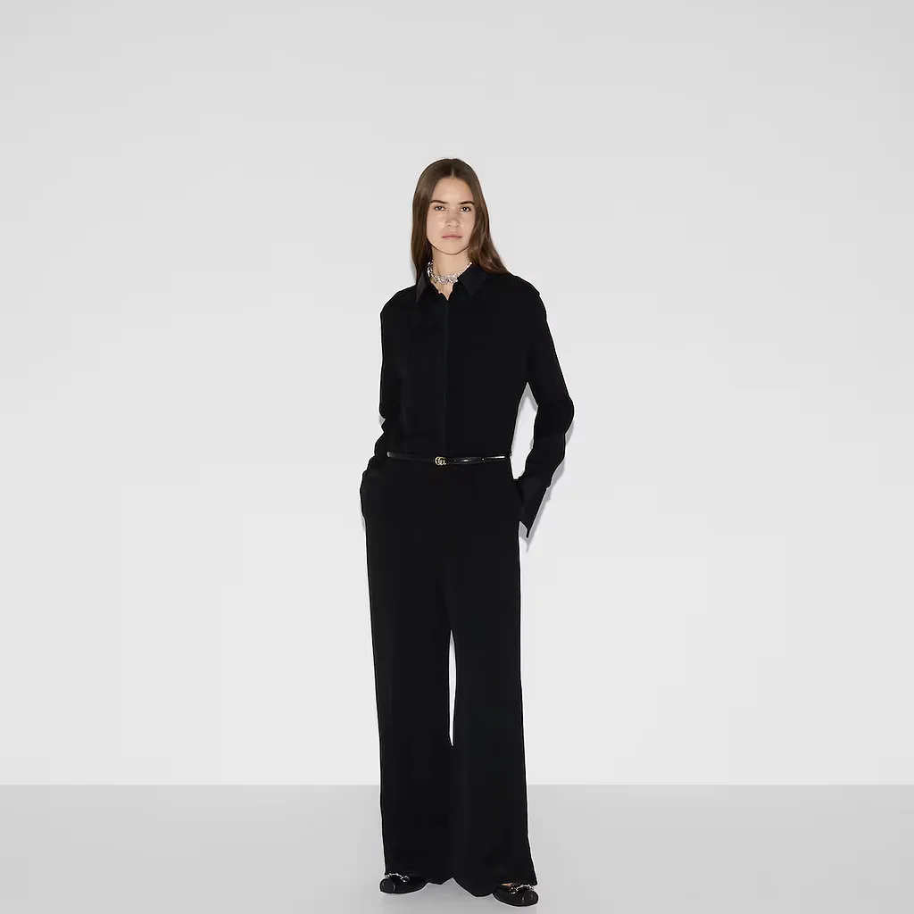 Heavy Viscose Sable Jumpsuit