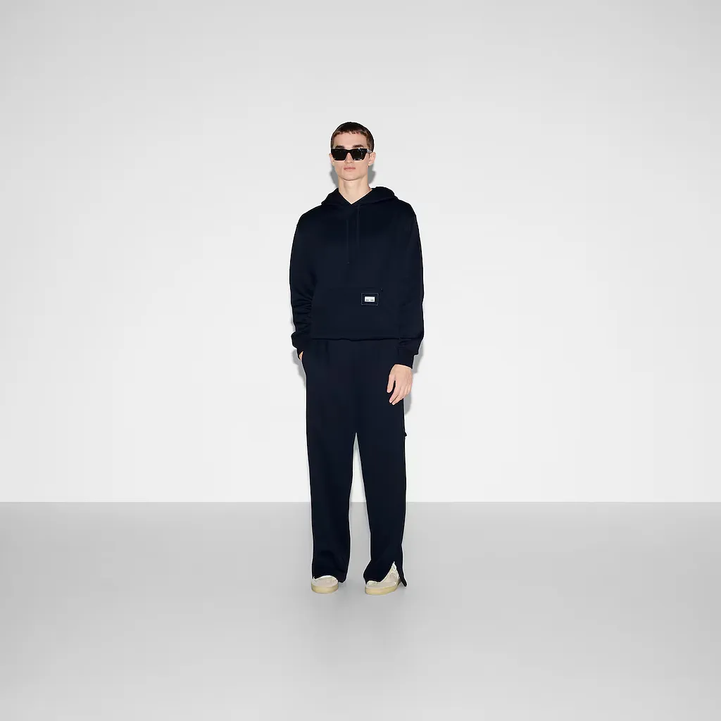 Technical Nylon Jersey Sweatshirt