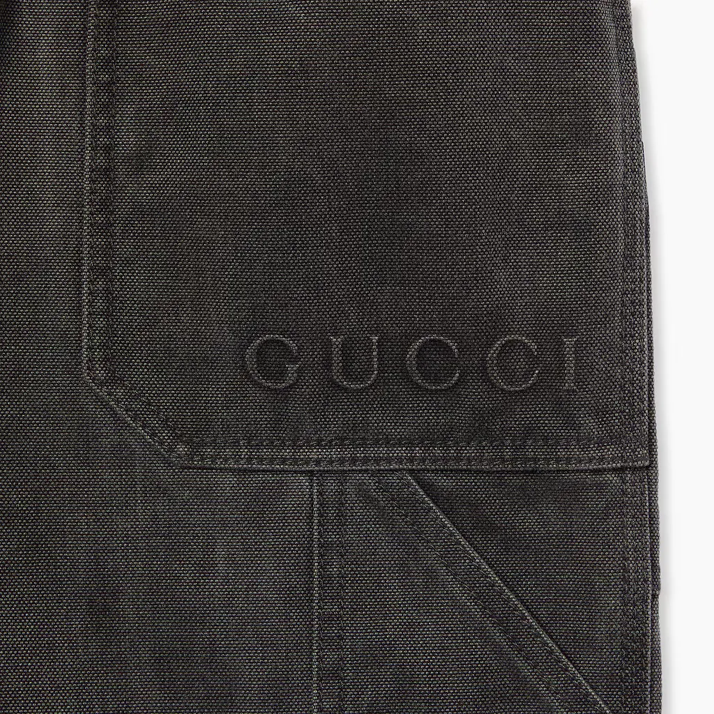 Delavé Cotton Canvas Pant With Logo